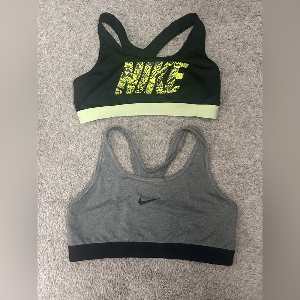 Nike Sports Bra Set - Black and Gray